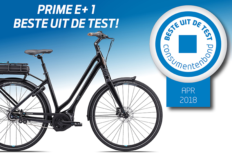Rullens Tweewielers - Giant Prime E+1 als Beste uit de Test
